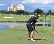 Photo of a golfer at Reunion Resort