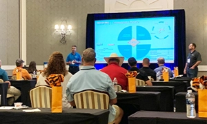 Photo of a Partner presentation during the LP Gas Growth Summit